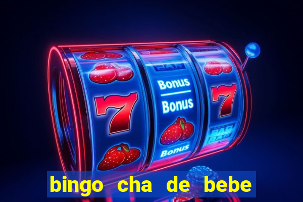 bingo cha de bebe cartelas para imprimir