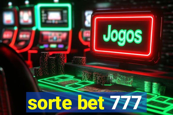 sorte bet 777