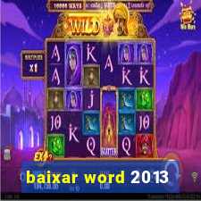 baixar word 2013