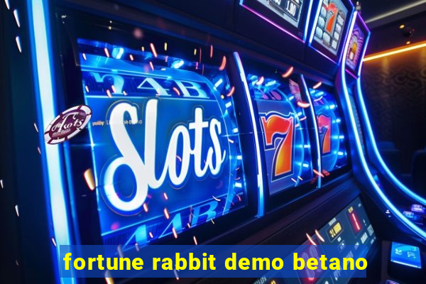 fortune rabbit demo betano