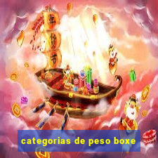 categorias de peso boxe