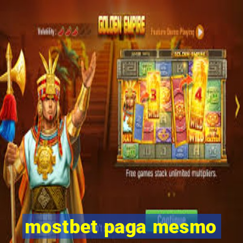 mostbet paga mesmo