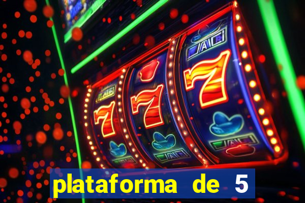 plataforma de 5 reais fortune tiger