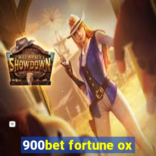 900bet fortune ox