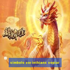 simbolo corinthians copiar