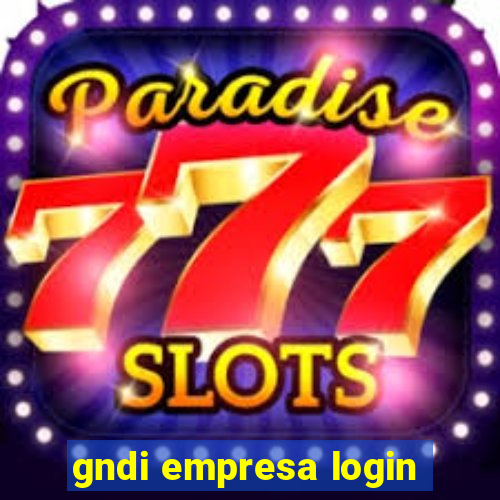 gndi empresa login