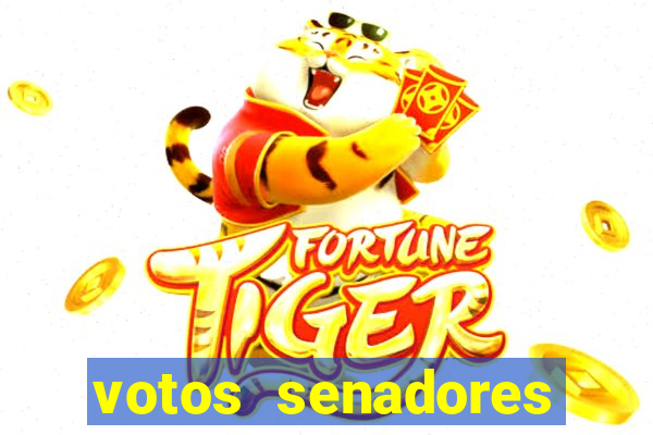 votos senadores impeachment moraes