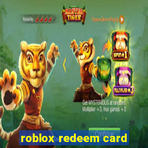 roblox redeem card