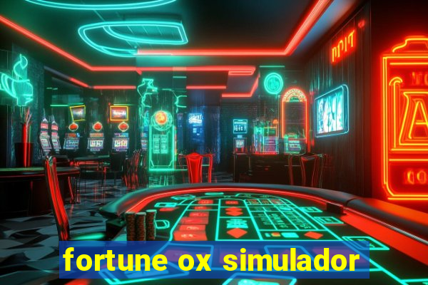 fortune ox simulador