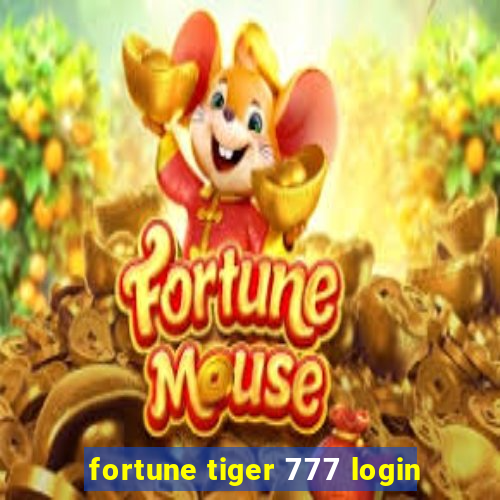 fortune tiger 777 login