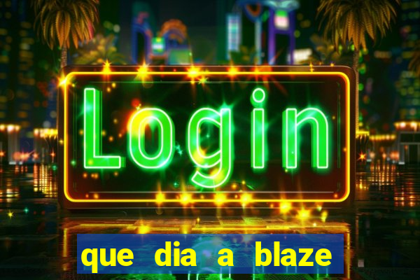 que dia a blaze paga o cashback